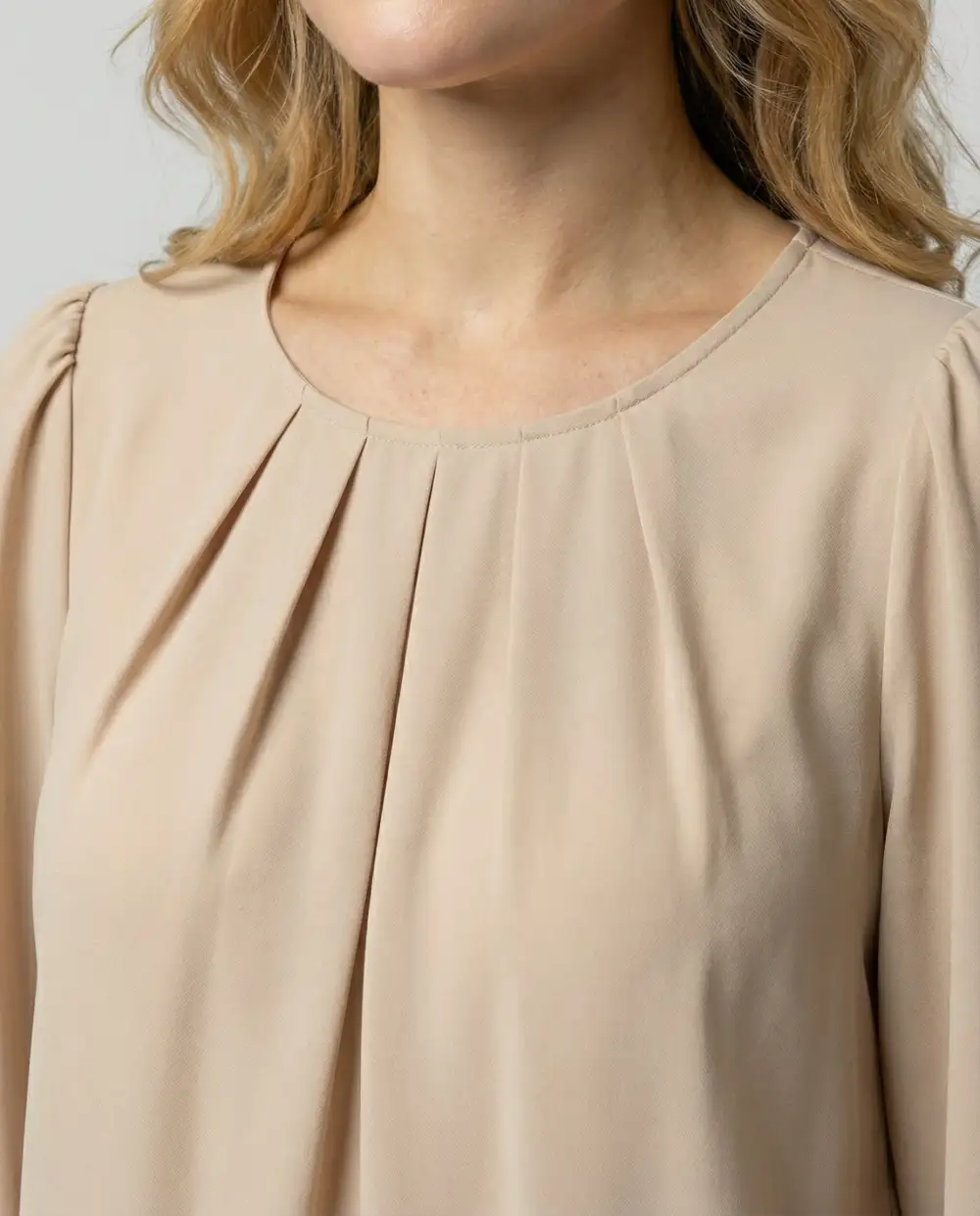 Understated Satin Blouse