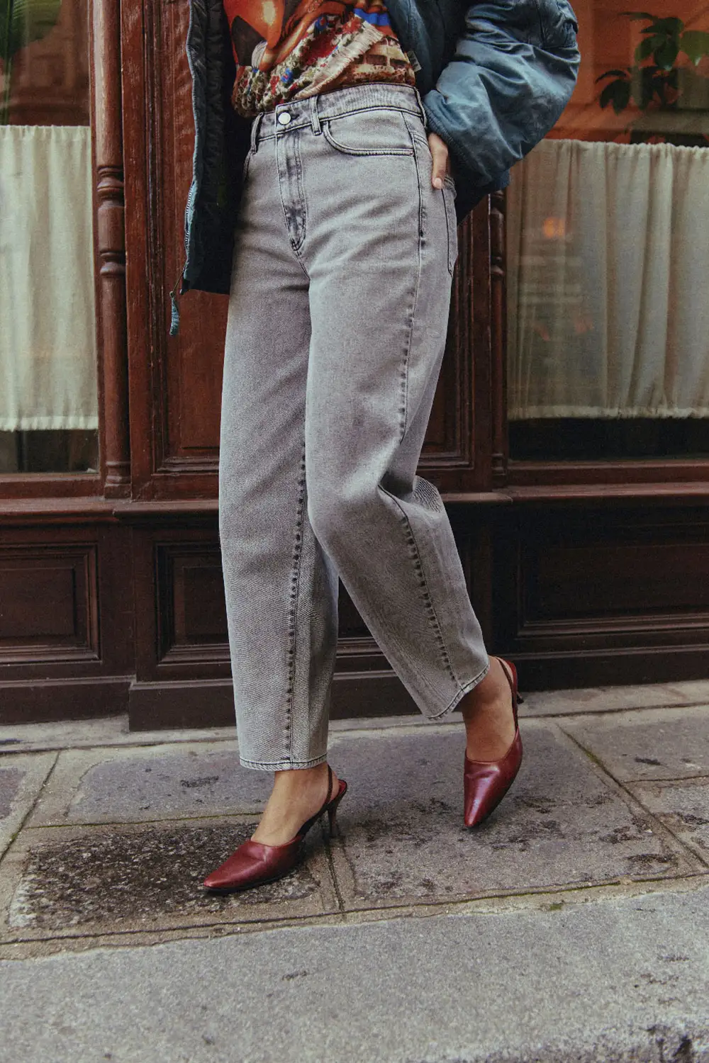 Women's Refined Flare Balloon Relaxed Jeans