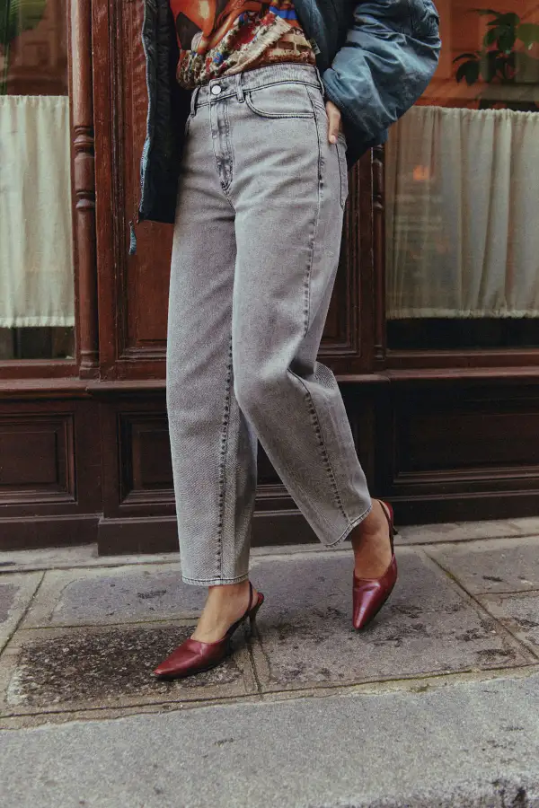 Women's Refined Flare Balloon Relaxed Jeans