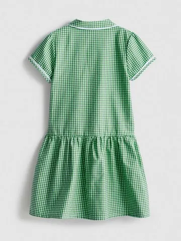 3-7yrs | Cotton Rich Gingham Check School Dress