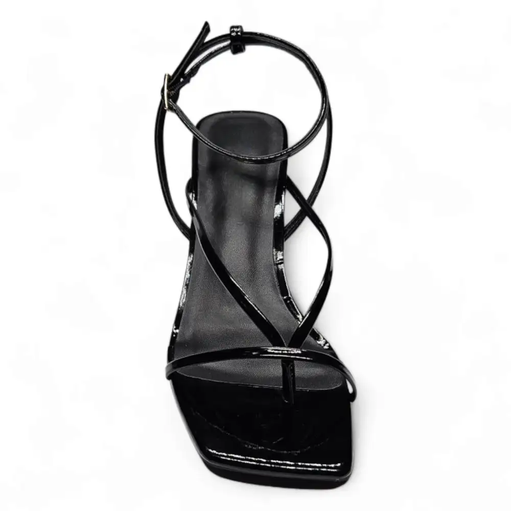 Align Thong Ankle Strap Kitten Heel