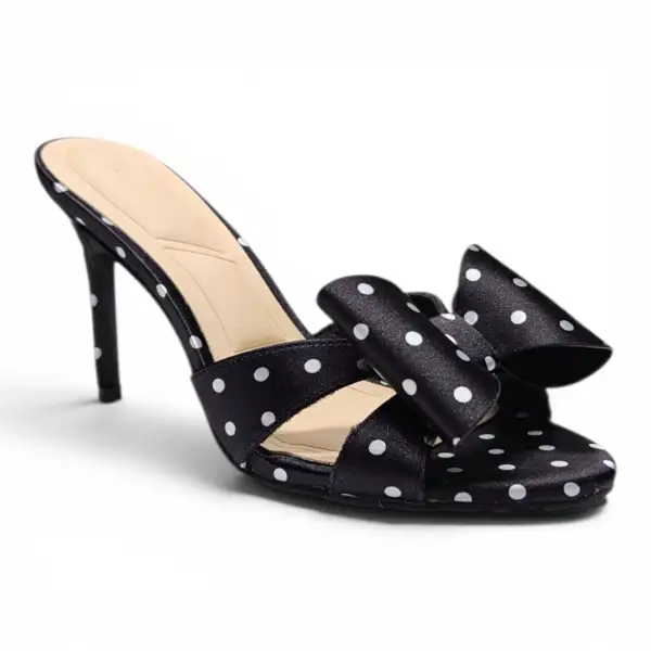 The Darling Bow Polka Dots Heel