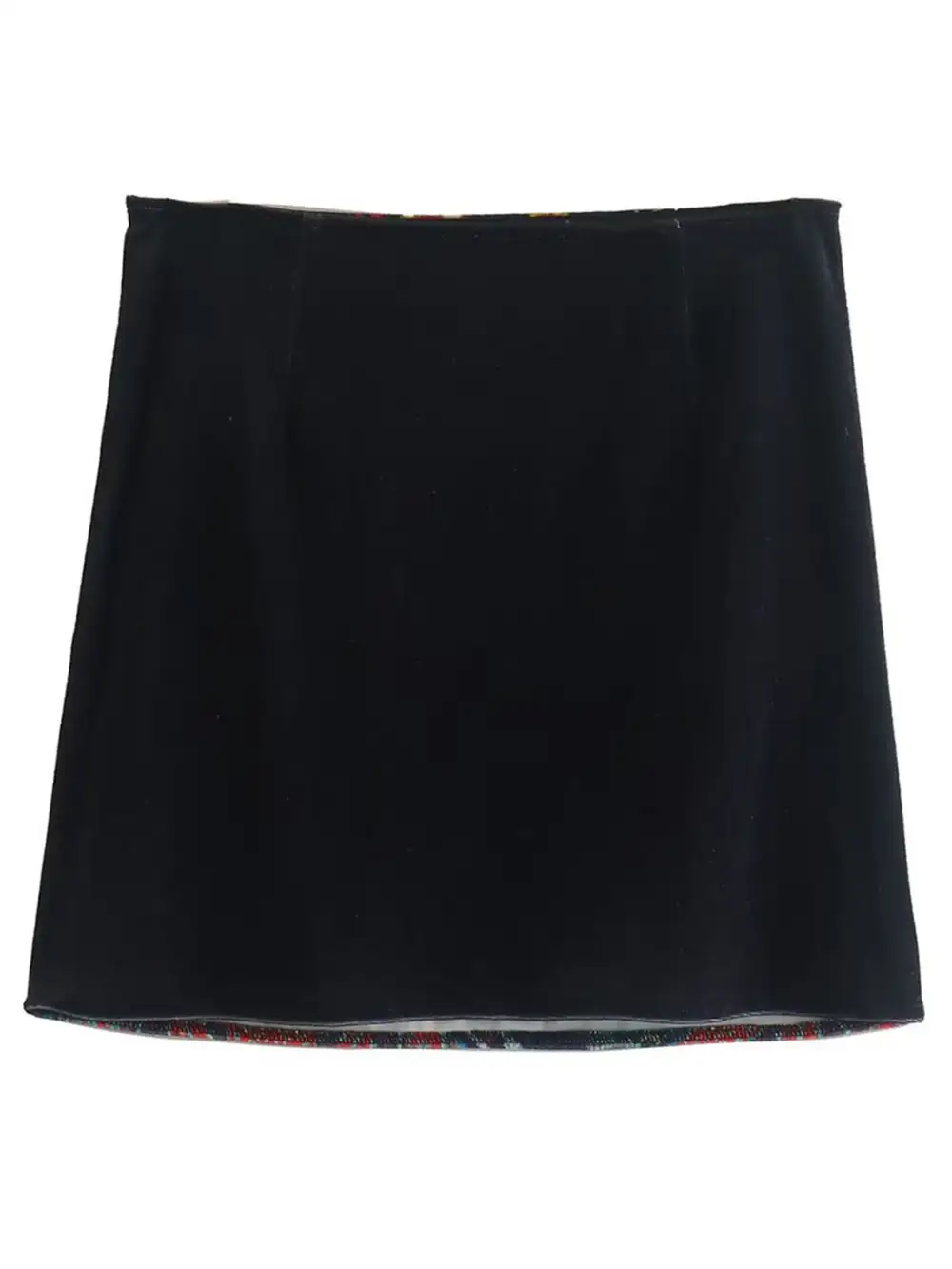 Calm Printed Zip Skirt