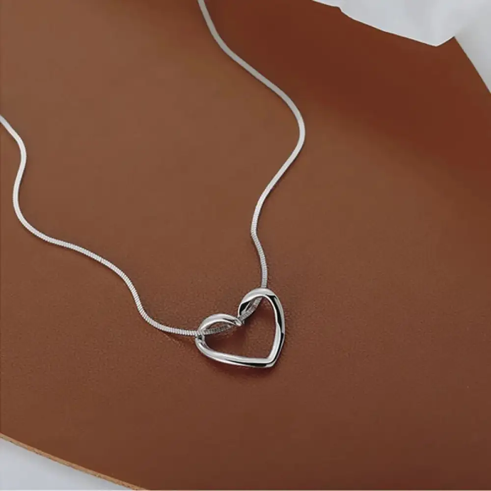 Layered Heart Necklace