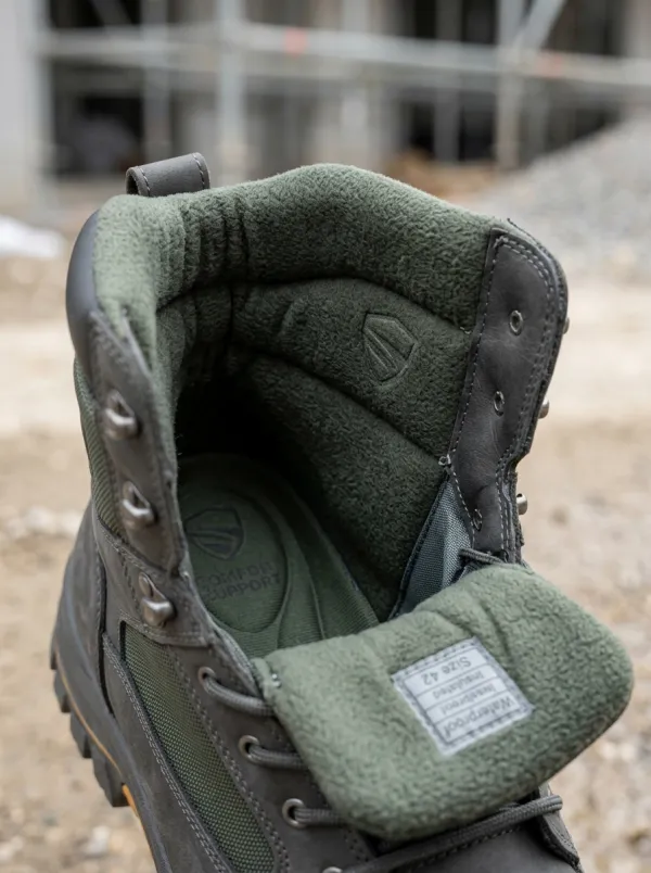 Outdoor-Ready Tactical Men's Waterproof Work Boots
