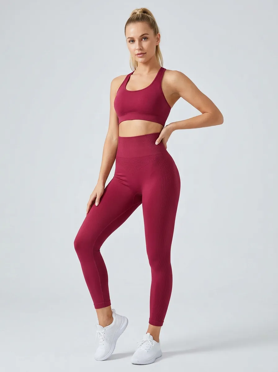 Women's Workout Printed Seamless Workout Leggings