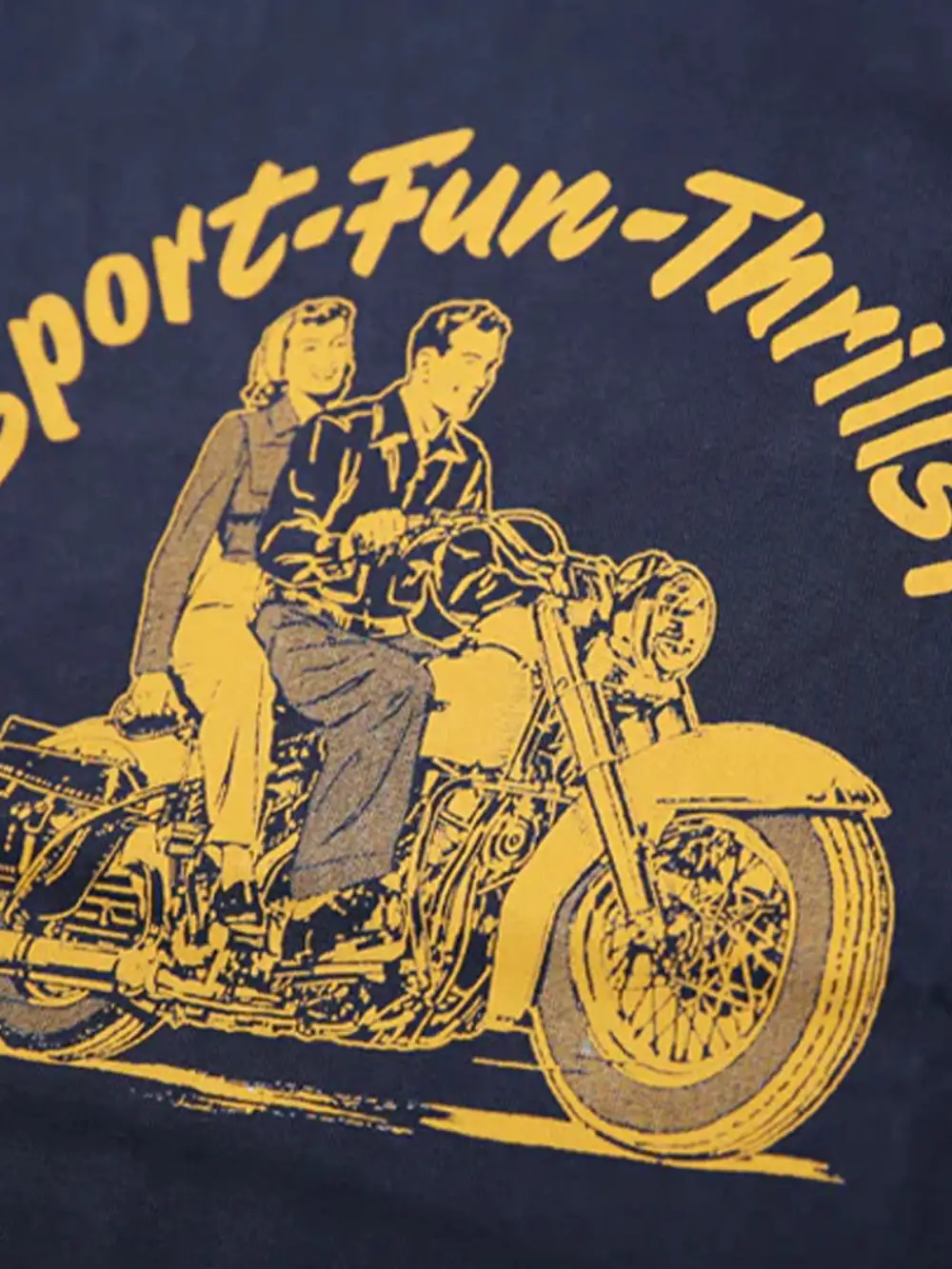 Heavyweight Cycling Printlinger Tee