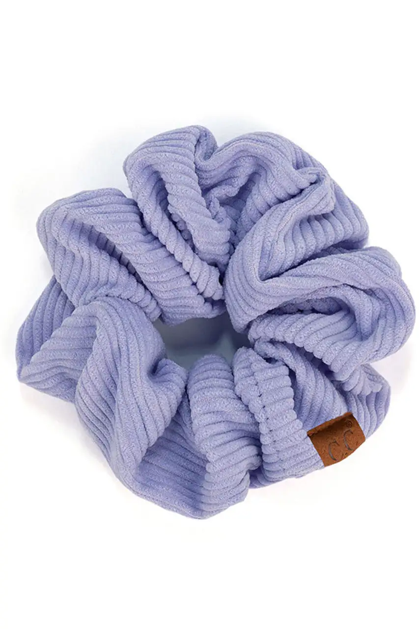 Corduroy Soft Hair Scrunchie