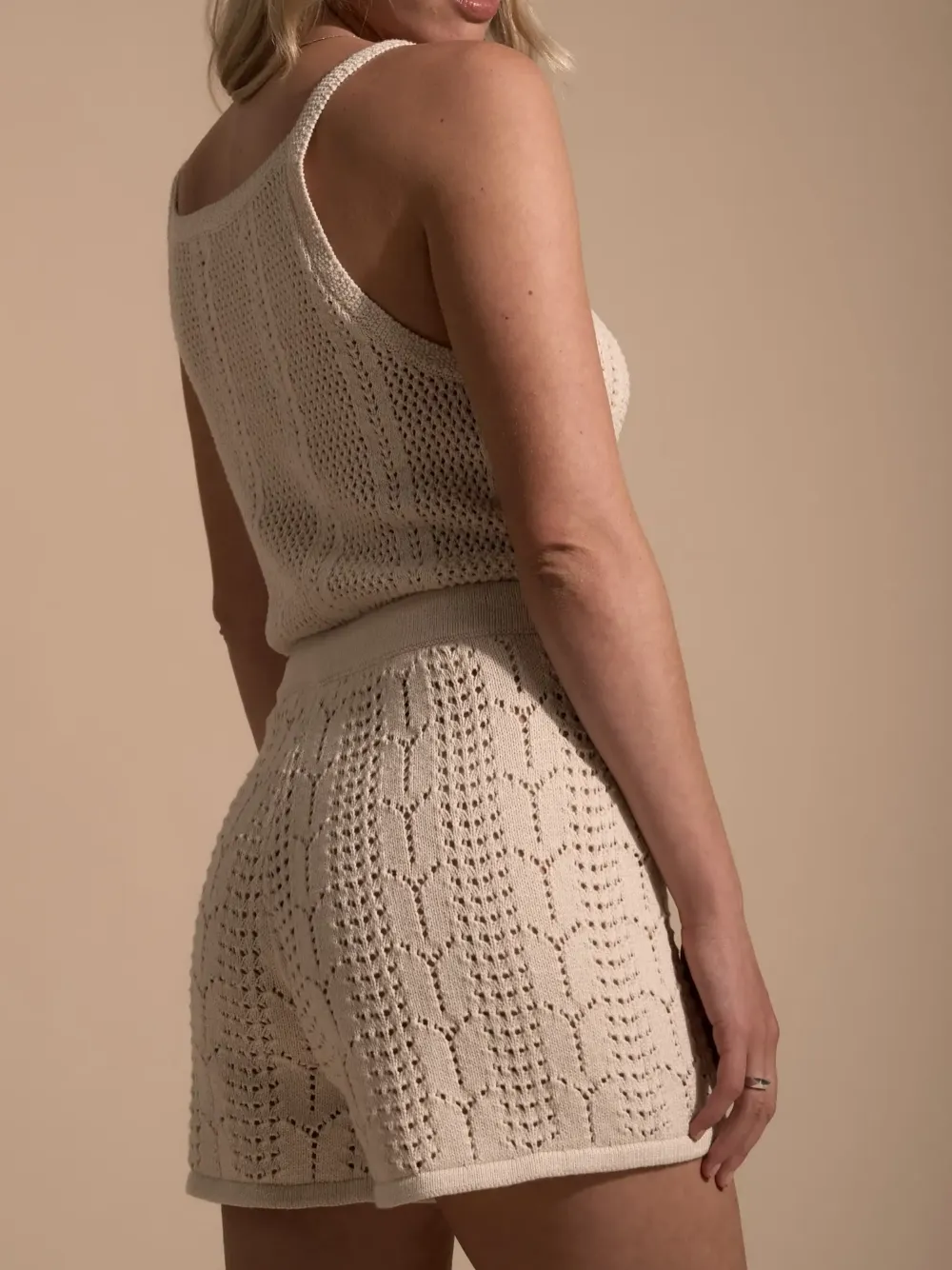  Crochet Detail Shorts