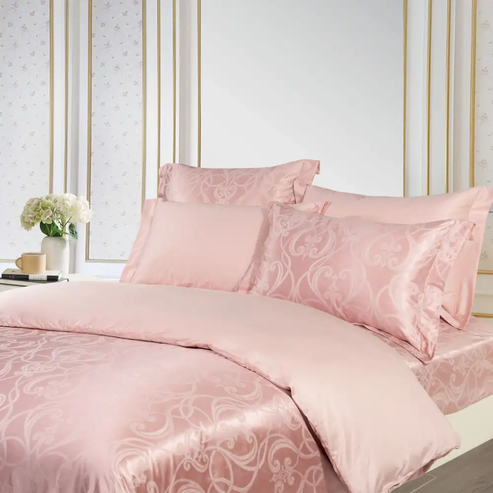 Refined Long-Staple Cotton Jacquard Complete Bedding Set