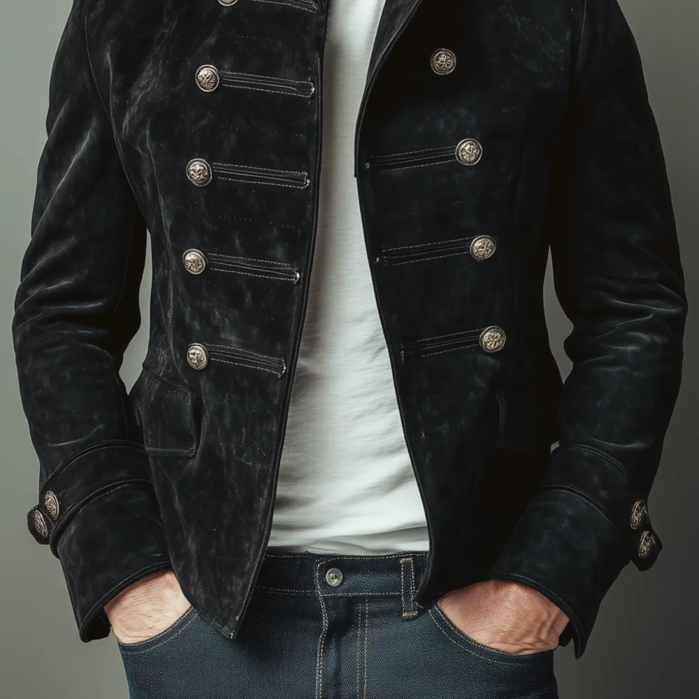 Structured Utility Slim Jacket