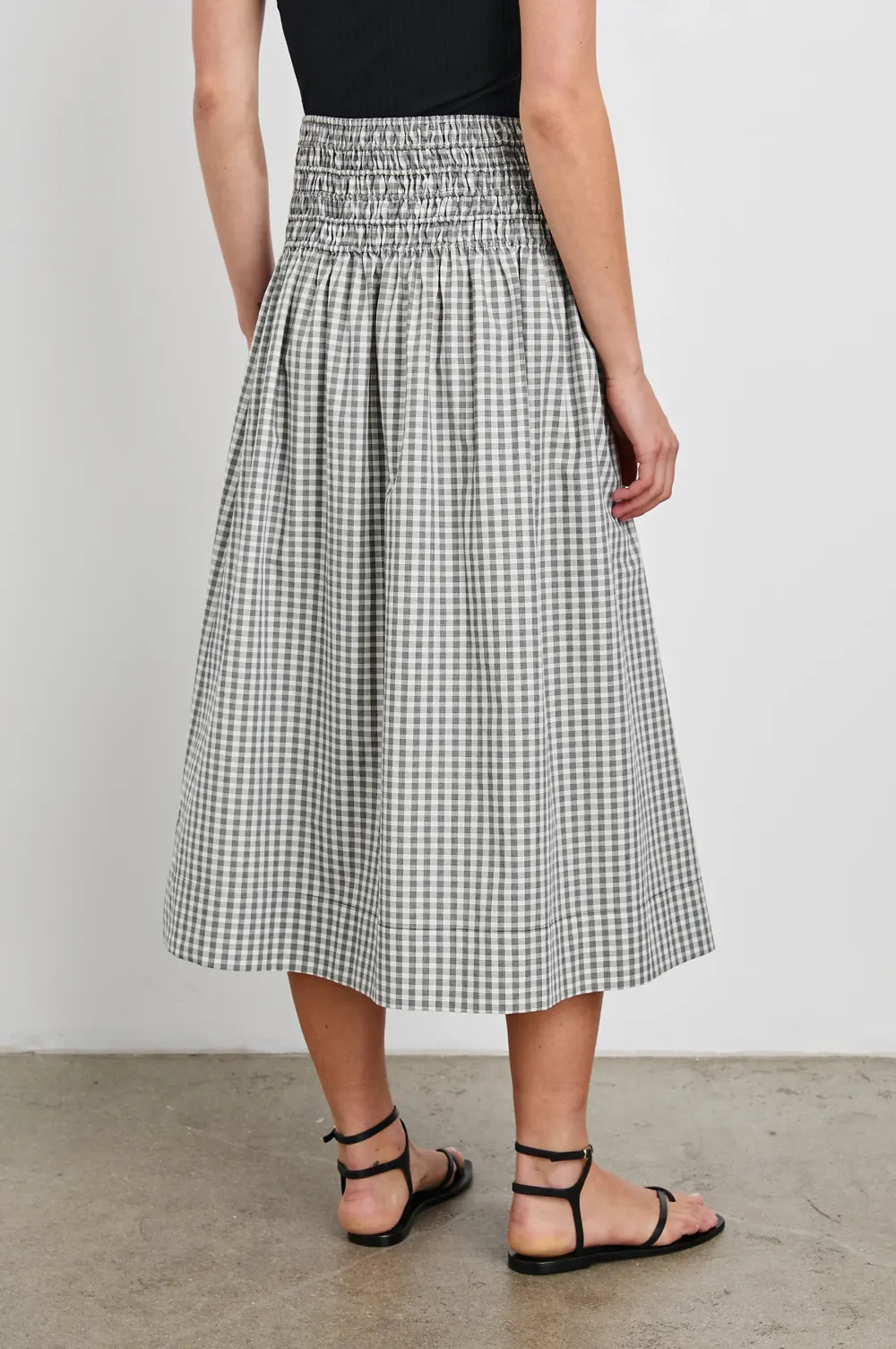Flared Lightweight Flowing Skirt