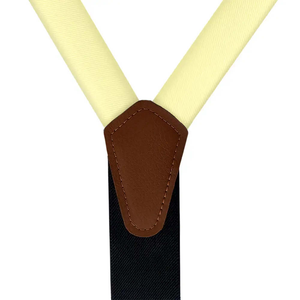 Bold Balanced Solid Tone Suspenders