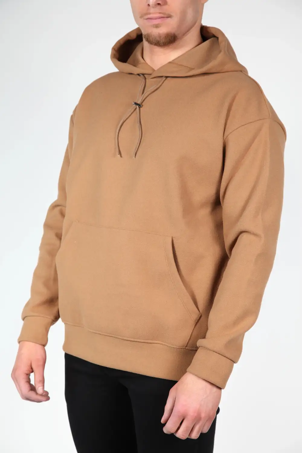 Oversized Refined Pullover Hoodie