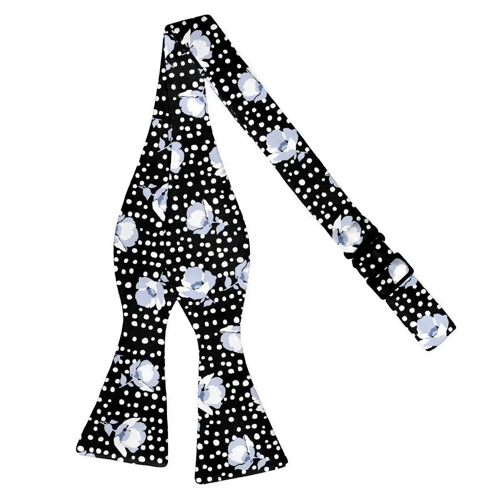Whitman Floral Motif Bow Tie