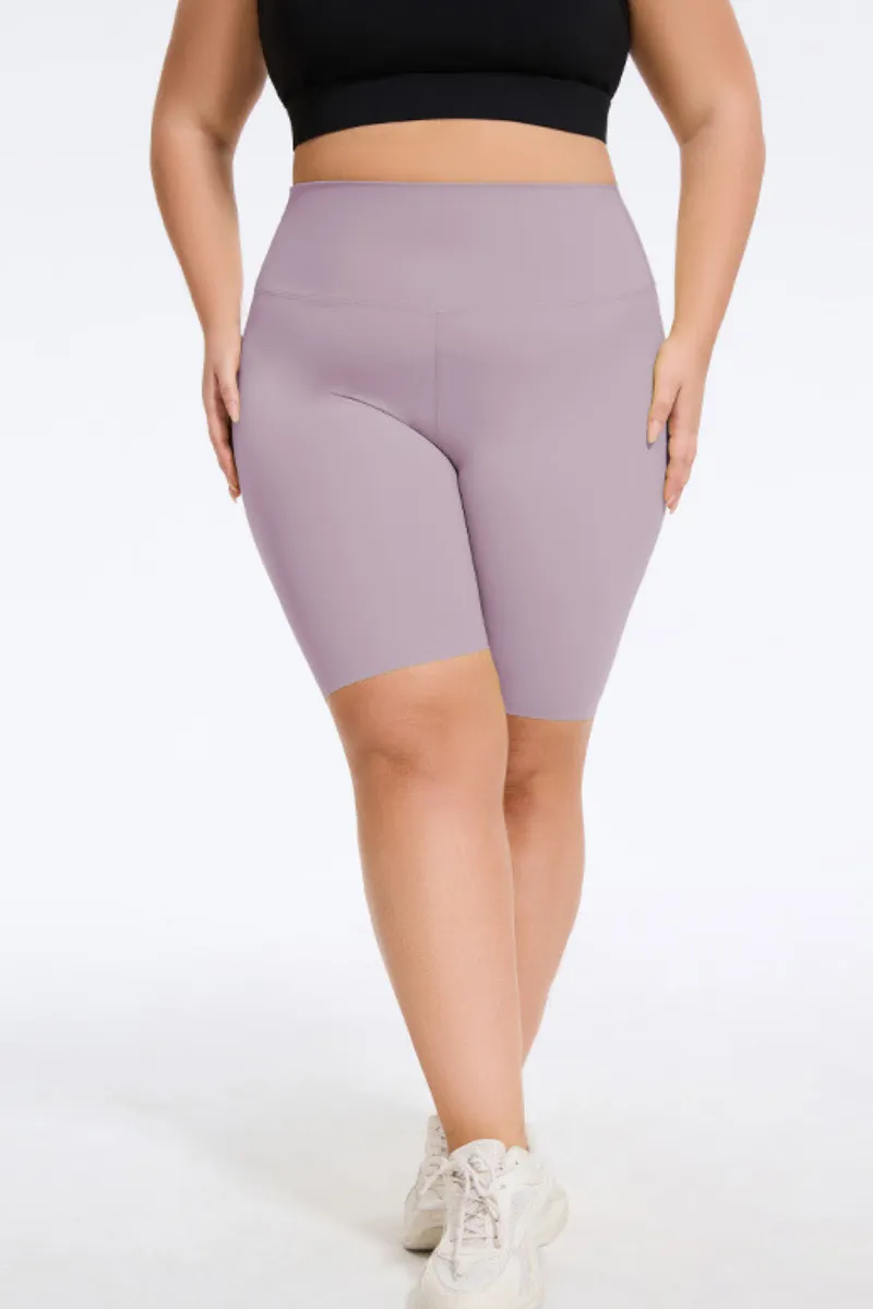 High-Waist Flared Sculpting Running Capri Leggings