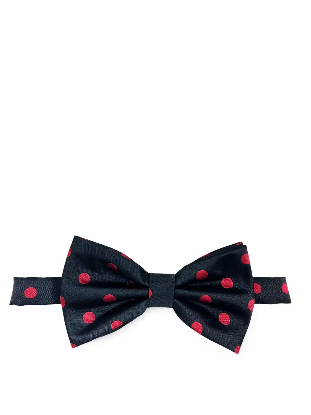 Well-Dressed Polka Dot Microfiber Bow Tie Set