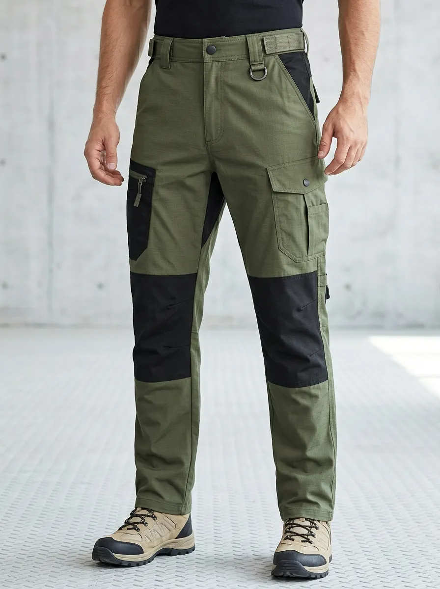 Classic Daily Men's Multi-Pocket Waterproof Tactical Cargo Pants