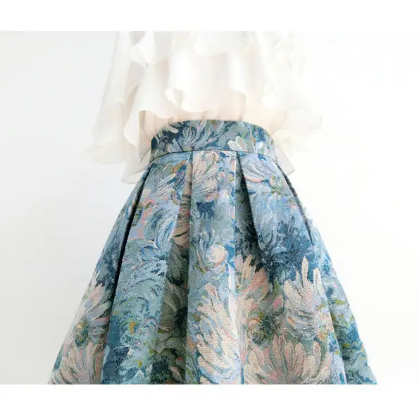 Classic Market Everyday Casual Floral Skirt