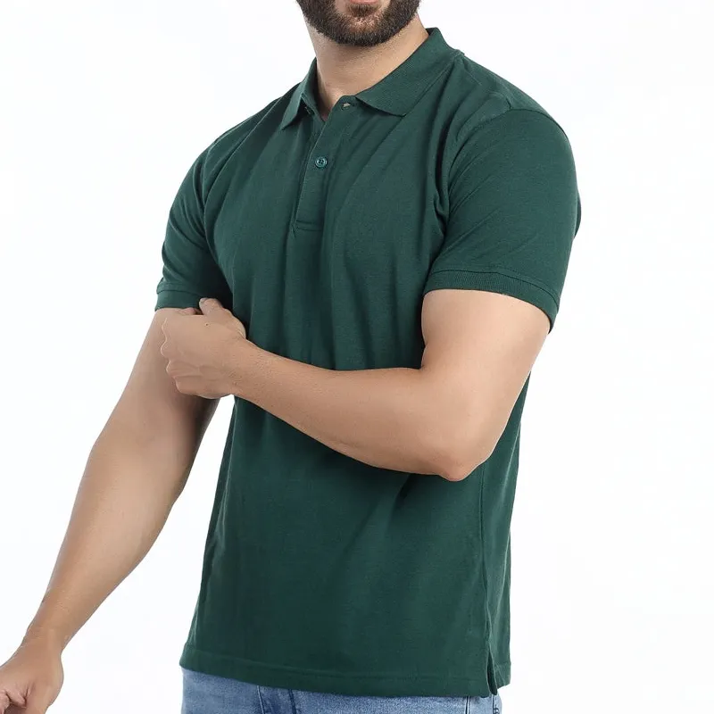 Men's Easy Wear Collared Polo T-Shirt