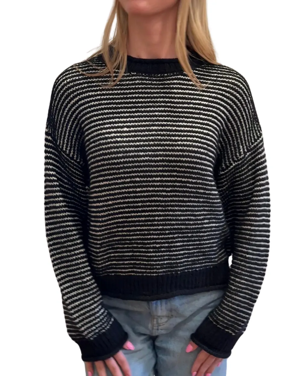Relaxed Pullover Sweater Sweaters