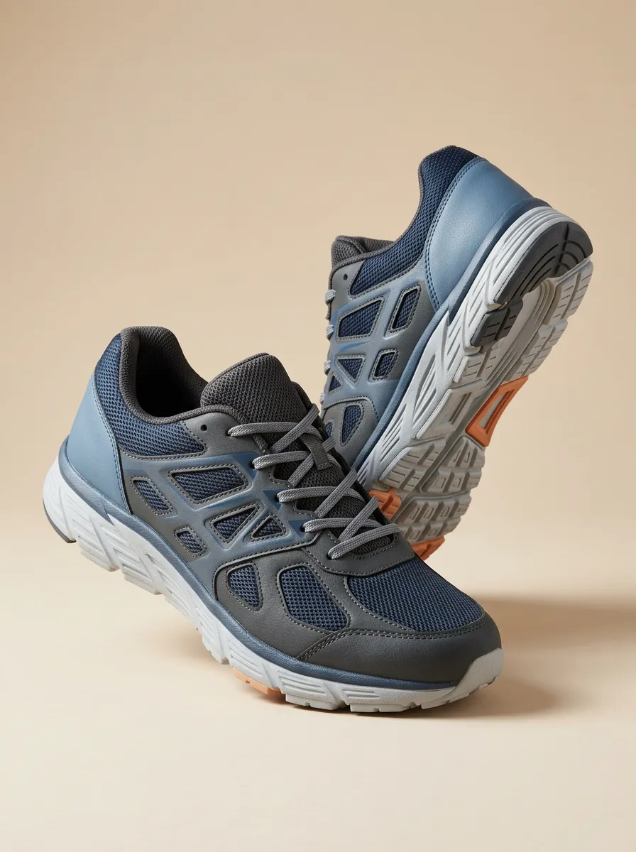 Men's Everyday Casual Sporty Mesh Print Sneakers