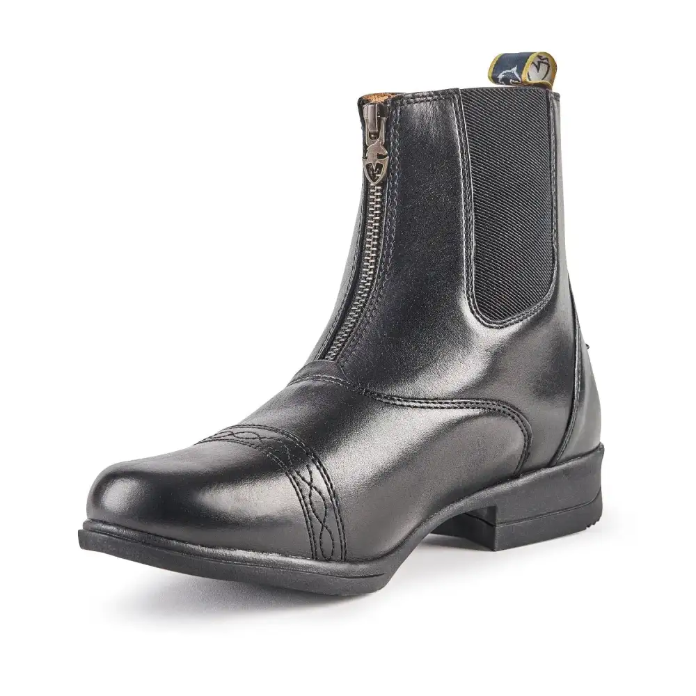 Refined Leather Comfort Riding Boots