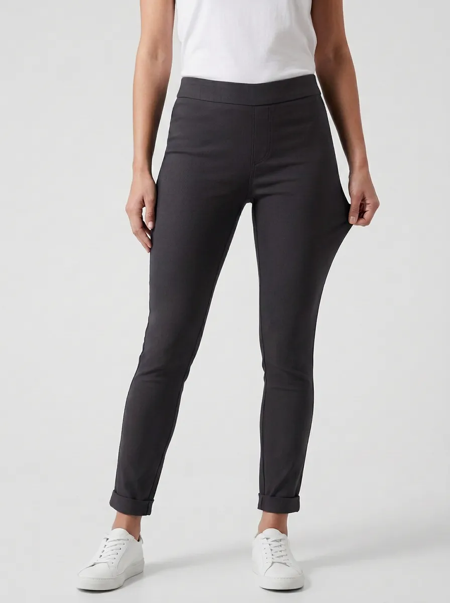 Office-Ready Mid-Rise Women's Stretch Mid-Rise Pants