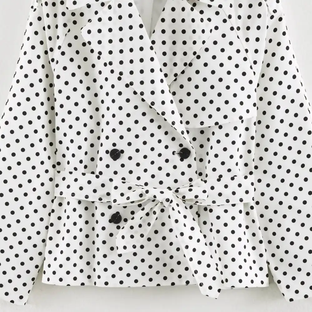 Tailored Layered Trench Coat