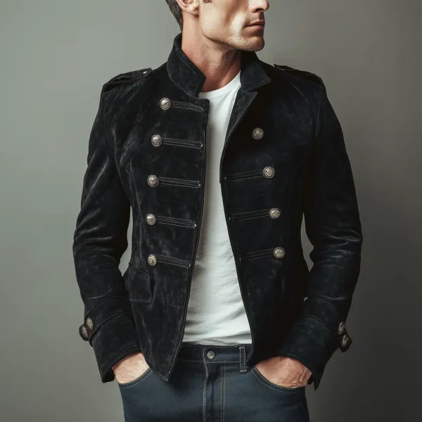 Structured Utility Slim Jacket