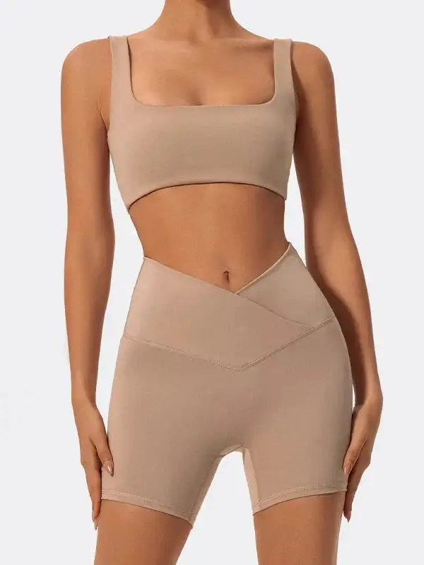 High-Waist Push-Up Yoga Set