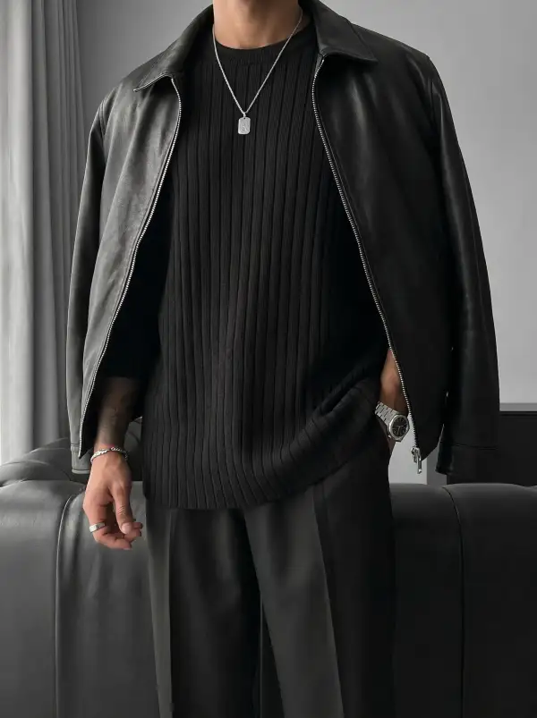 Soft Touch Relaxed Knit Sweatshirt
