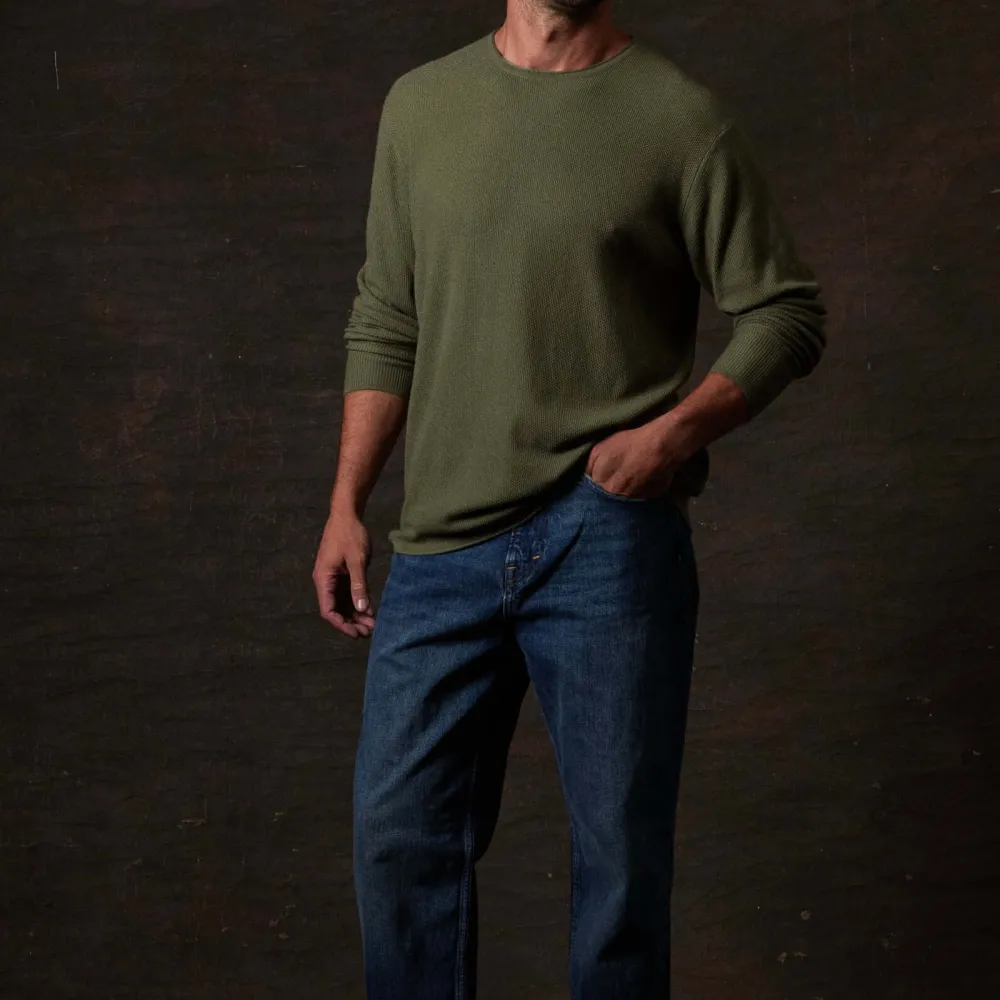 Men's Textured Sweater