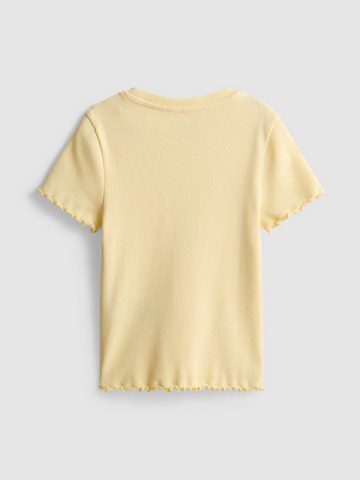 1.5-8yrs | Ribbed Lettuce Trim T-Shirt detail 1