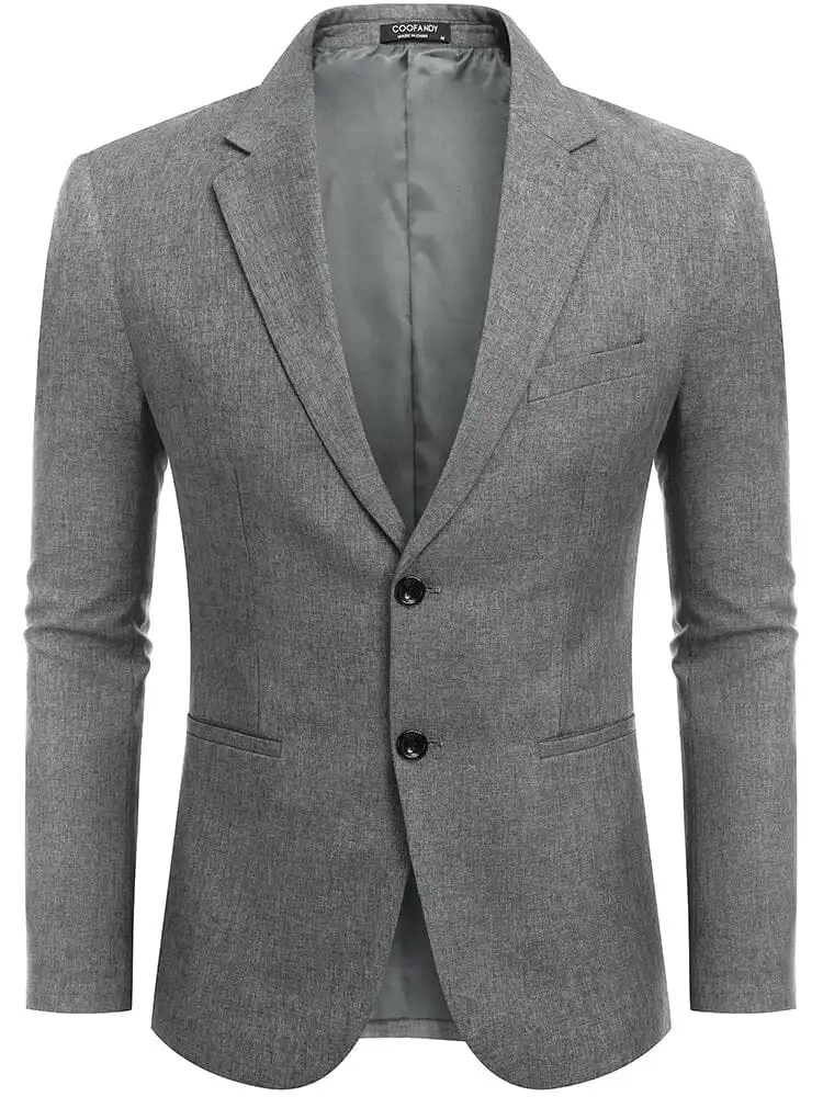 Classic Two Button Suit Jacket