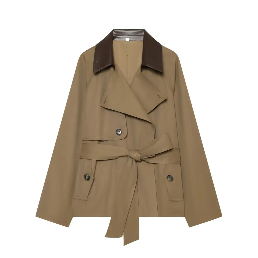 Versatile Double Breasted Trench Coat