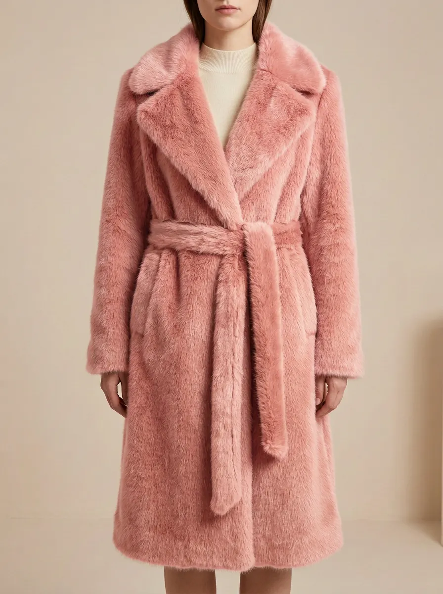 Faux Fur Coat