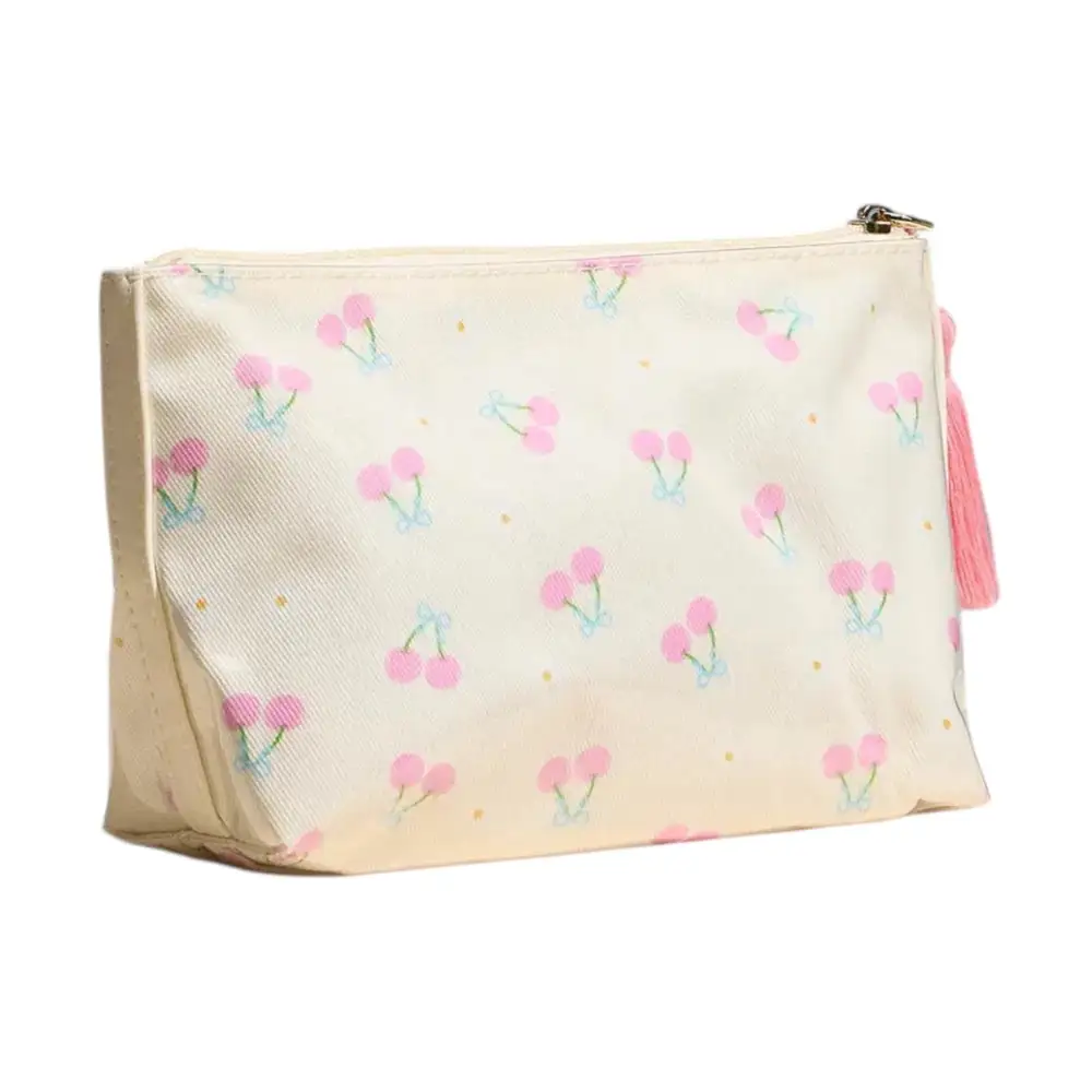 Cherry Pop Tassel Zip Pouch