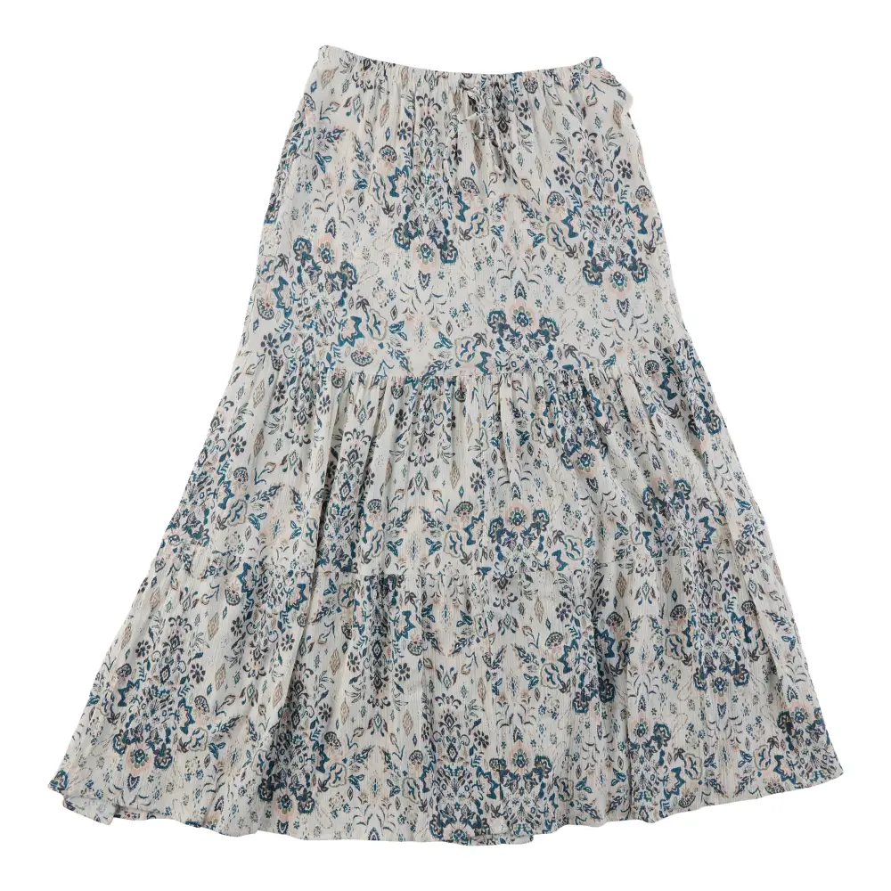 Floral Flowing Maxi Skirt