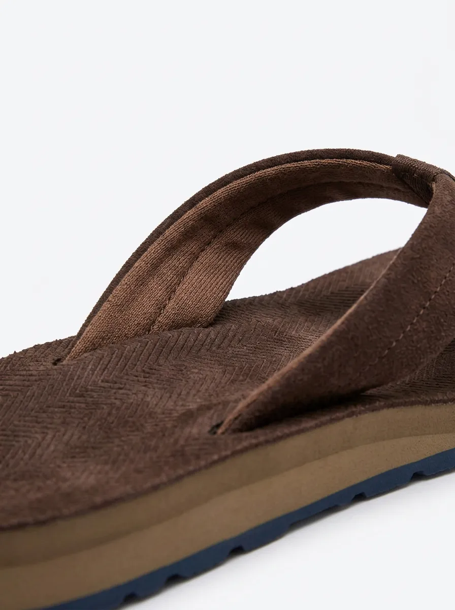 Classic Geometric Men's Casual Flip Flops