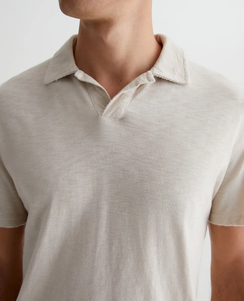 Men's Jersey Knit Polo Shirt