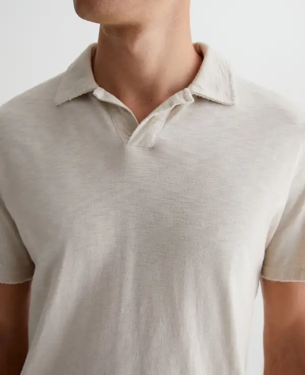 Men's Jersey Knit Polo Shirt