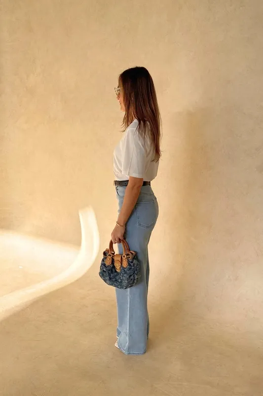 White Layered Tee