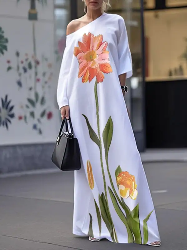 Quarter Everyday Flowing Dress