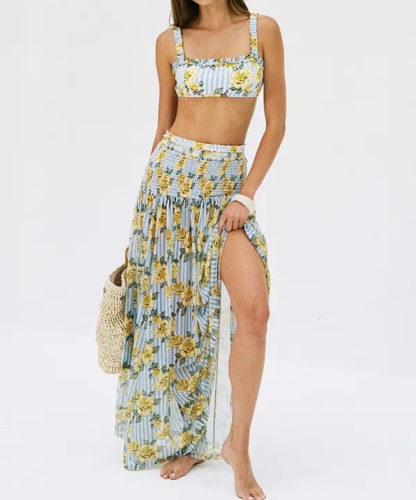Tailored Easygoing Beach Cover Up