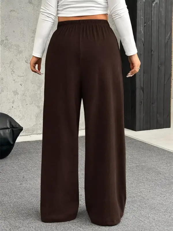 Wide Leg Everyday Trousers