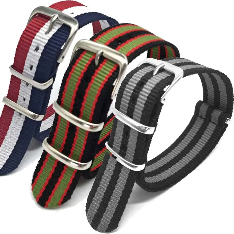 18.5mm Silicone Watch Strap Replacement Band – Adjustable Sport Wristband