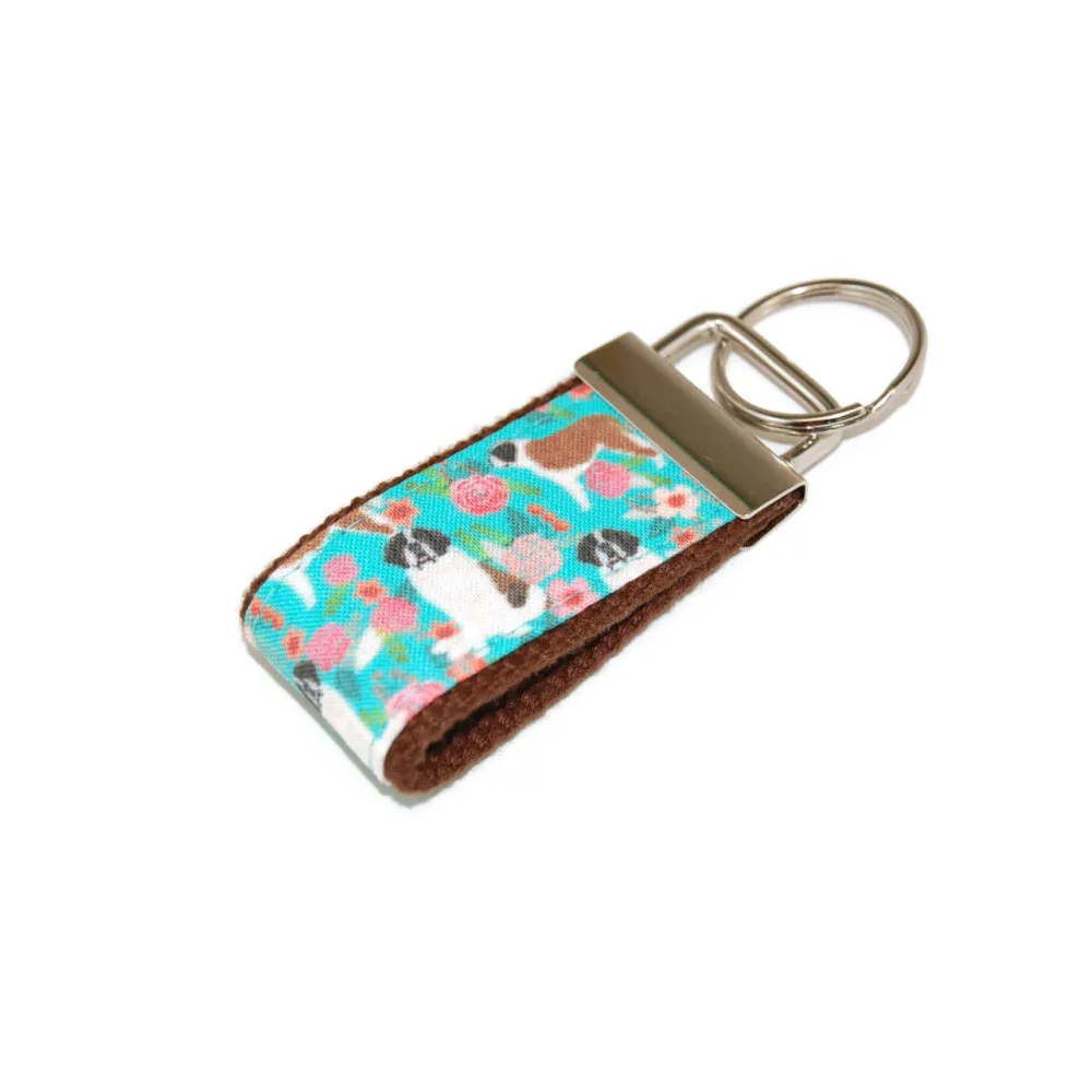 Saint Bernard Dog Sweet Keychain