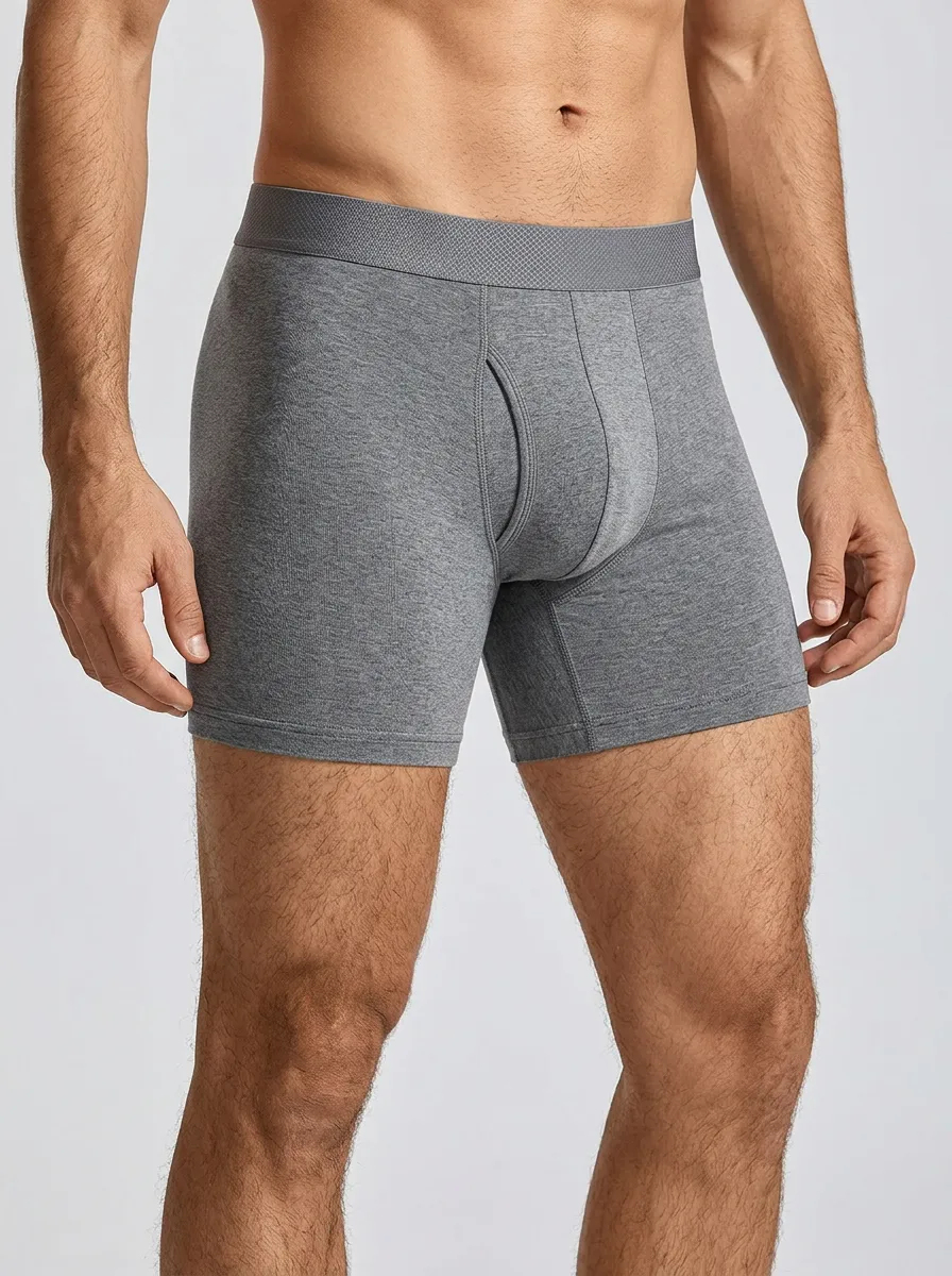 Minimalist Plain Boxer Briefs