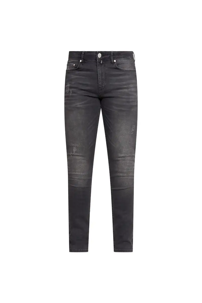 Skinny Slim Tapered Distressed Jeans